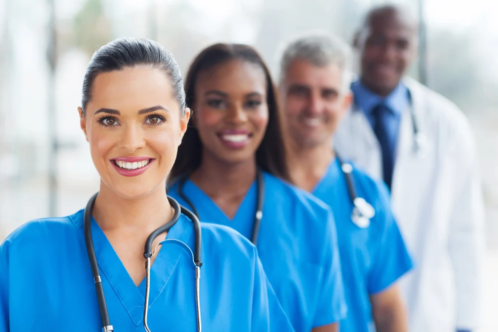 group of medical professionals Addiction Treatment for Nurses